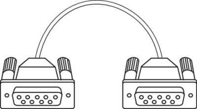 MarConnect RS232C 0-modem cable