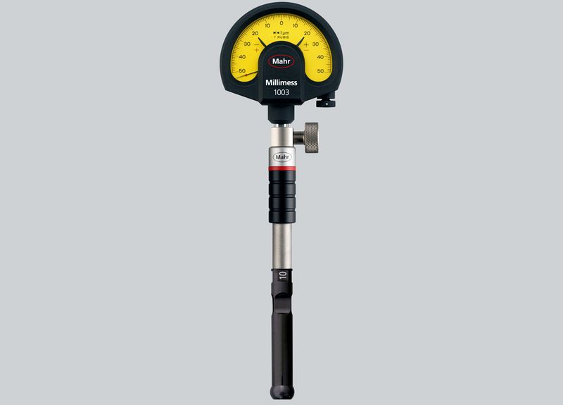 Der neue 844 KC Marameter Innenmesstaster ist mit einer besonderen, diamantharten Schicht ausgestattet, welche den Taster besonders langlebig und effizient macht. Innenmesstaster Marameter mit DLC Beschichtung